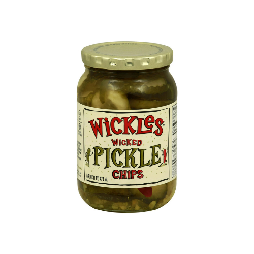 Wickles Wicked Pickle Chips, 16 oz