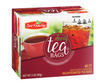 OF Decaf Tea Bags, 48 ct.