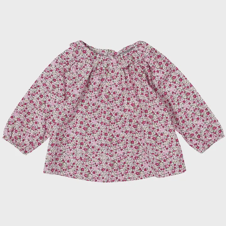 Red Liberty Long-Sleeve Tunic | 3T