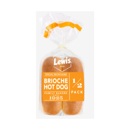 Lewis Bakeries Hot dog Buns, 4 ct.