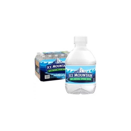 Ice Mountain 100% Natural Spring Water, 8 oz, 48 ct - BUSINESS ONLY