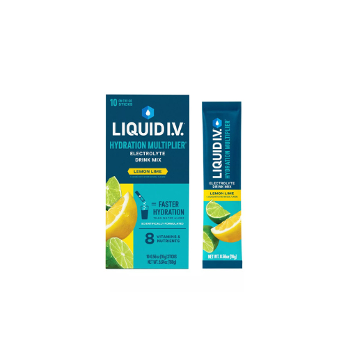 Liquid IV Hydration Multiplier, Lemon Lime - 10ct