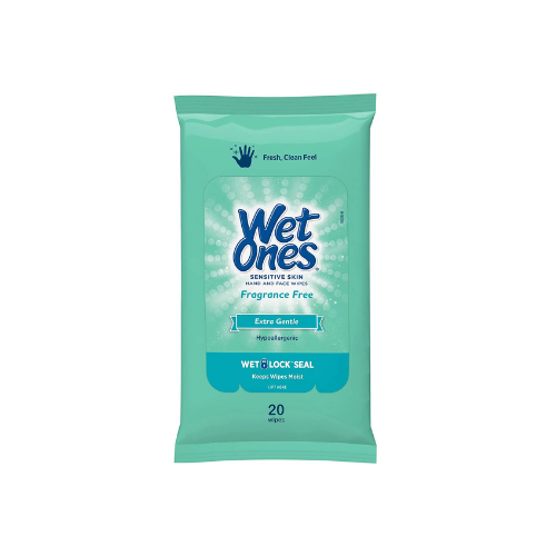 Wet Ones Sensitive Skin Hand Wipes 20ct