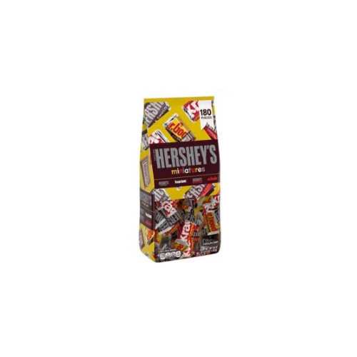 Hershey's Miniatures Variety Pack Chocolate Candy, 180 pcs. - BUSINESS ONLY