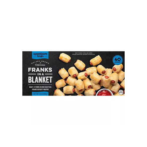 Appetizers to Go Franks in a Blanket, 40 ct.