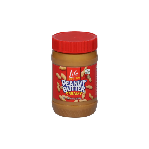 Life Every Day Creamy Peanut Butter, 16 oz.