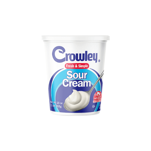 Crowley Natural Sour Cream 16 oz.