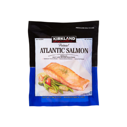 Kirkland Atlantic Salmon, frozen - 3lb