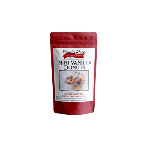 Mom's Place Gluten Free Mini Vanilla Donuts, 9.2 oz