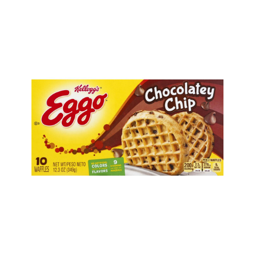 Eggo Chocolate Chip Waffles 12.3 oz.