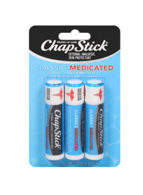 Chapstick - Medicated, 3pk