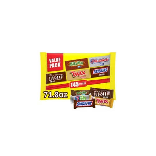 Mars Milk Chocolate Variety Pack Candy, 145 pcs. - BUSINESS ONLY