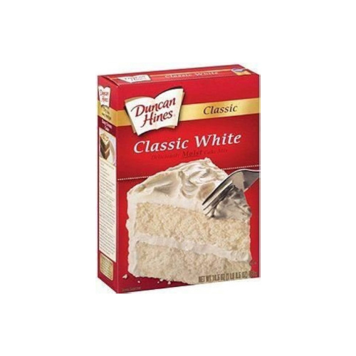 Duncan Hines Classic White Cake Mix - 15.25oz