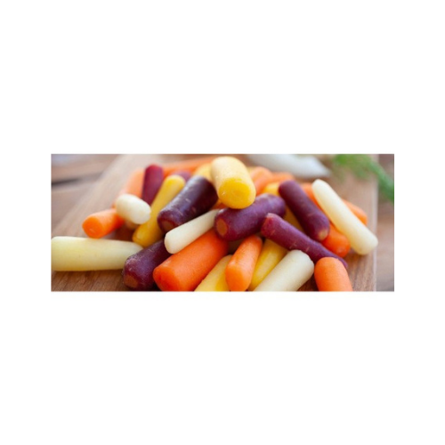 Organic Rainbow Baby Carrots - 12oz