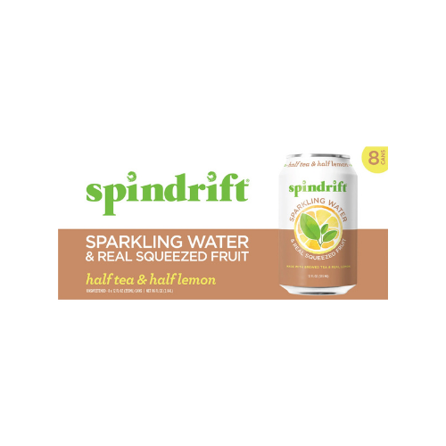 Spindrift Half Tea Half Lemon 8pk