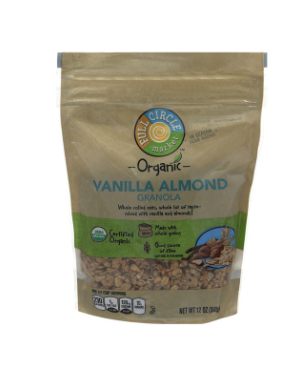 Full Circle Organic Granola Vanilla Almond, 12 oz.