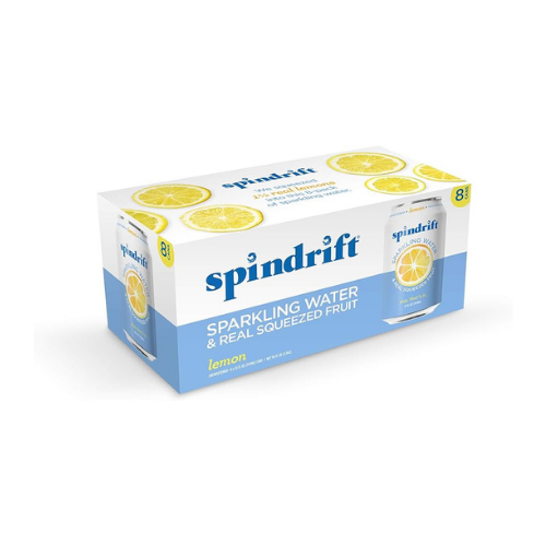 Spindrift Lemon Sparkling Water -8pk