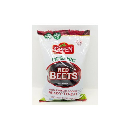 Gefen Organic Red Beets Cooked and Peeled 1.1lb