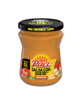 Pace Salsa Con Queso medium - 15 oz