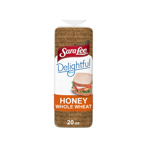 Sara Lee Honey Whole Wheat Bread, 20 oz, 2 pk - BUSINESS ONLY