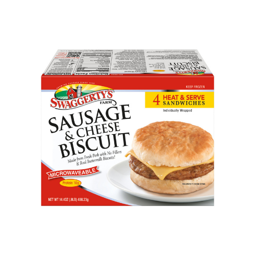 Swaggerty Sausage & Cheese Sandwich, 14 oz