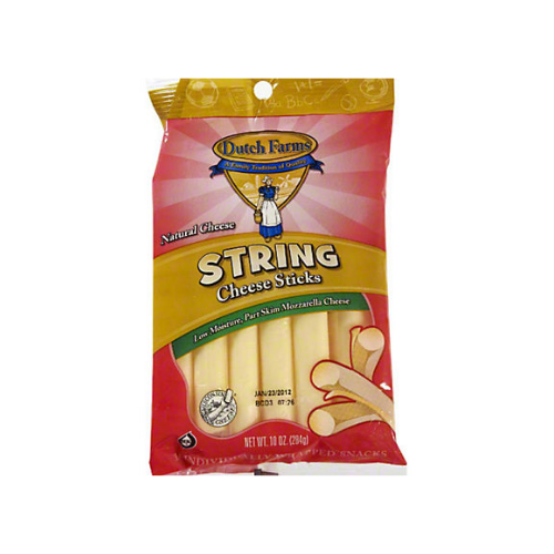 Dutch Farms Snack String Cheese 10 oz.