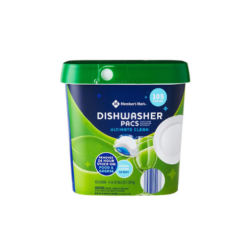 Member's Mark Ultimate Clean Dishwasher Pacs, 105 ct.