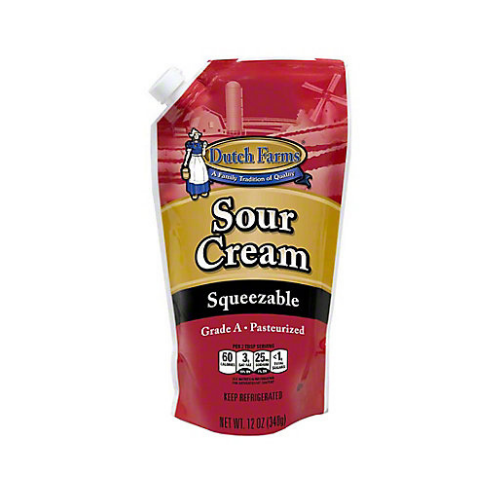 Dutch Farms Squeeze Sour Cream 12 oz.