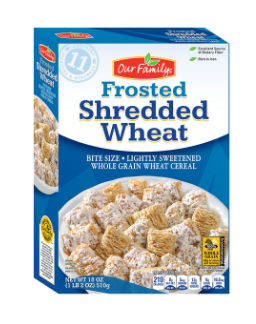 OF Frosted Shredded Wheat - 18 oz