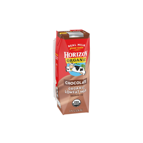 Horizon Organic LF Chocolate Milk, Individual