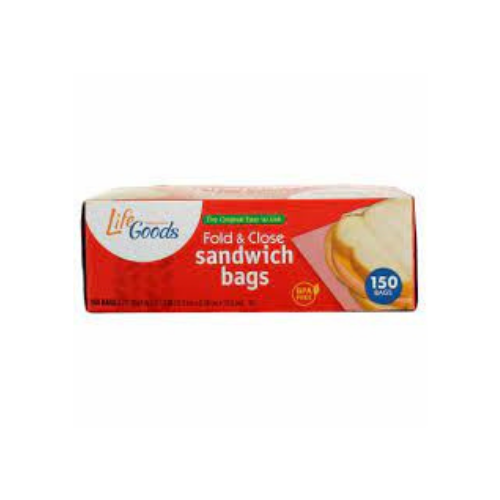 LG Fold Top Sandwich Bags - 150 ct.