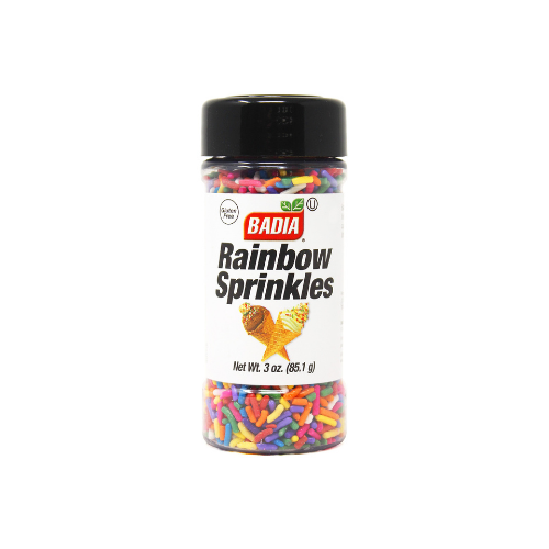 Badia Rainbow Sprinkles, 3 oz.