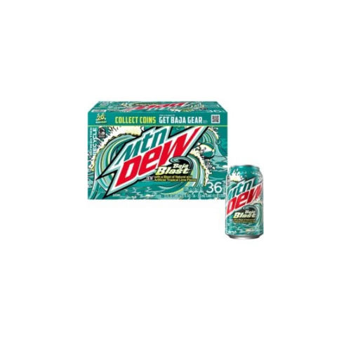 Mountain Dew Baja Blast, 12 oz., 36 pack - BUSINESS ONLY