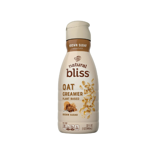 Coffee Mate Natural Bliss Plant Based Brown Sugar Oat Creamer 32 oz.