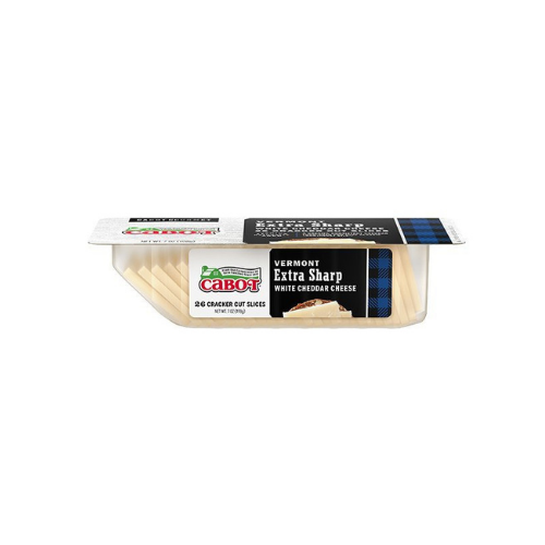 Cabot Extra Sharp White Cheddar Cheese Sliced, 7 oz