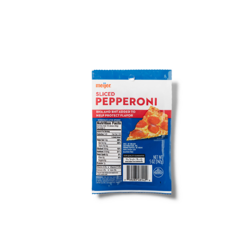 Meijer Sliced Pepperoni  - 5 oz