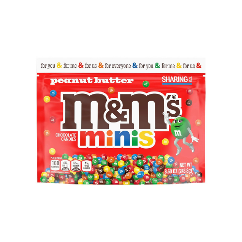 M&M's Peanut Butter Minis 8.6oz