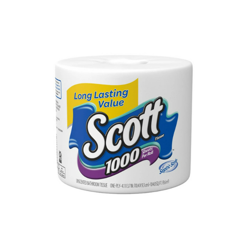 Scott 1000 Sheet Toilet Paper Roll