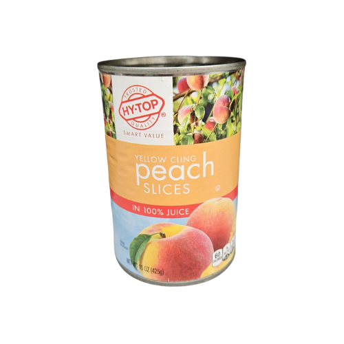 Hytop Sliced Peaches in Juice, 15 oz.