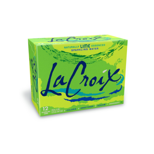 LaCroix Sparkling Water - Lime - 12 pk