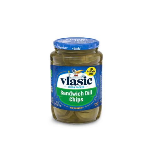 Vlasic Sandwich Dill Chips, 24 oz