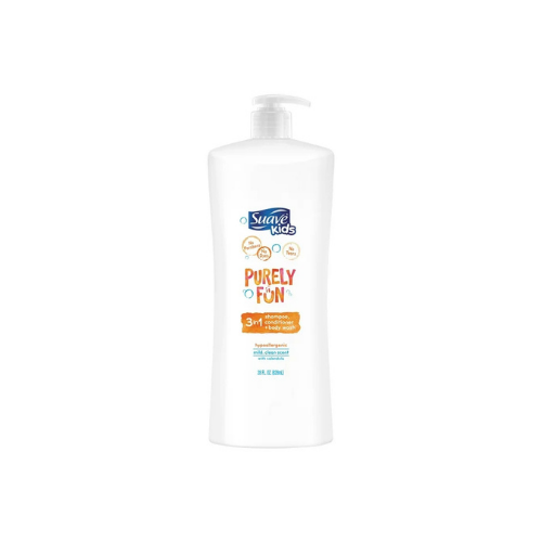 Suave Kids Purely Fun 3 in 1 Body Wash 28 oz.