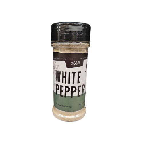 Todd's White Pepper - 3.1oz