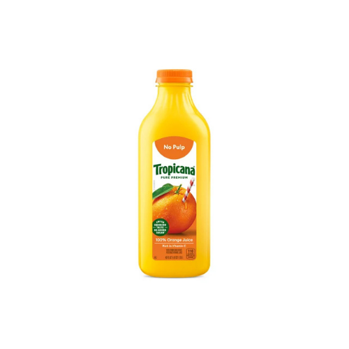 Tropicana Orange Juice - Original No Pulp - 46 oz.