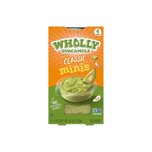 Wholly Guacamole Minis, Classic, 2oz - 6pk