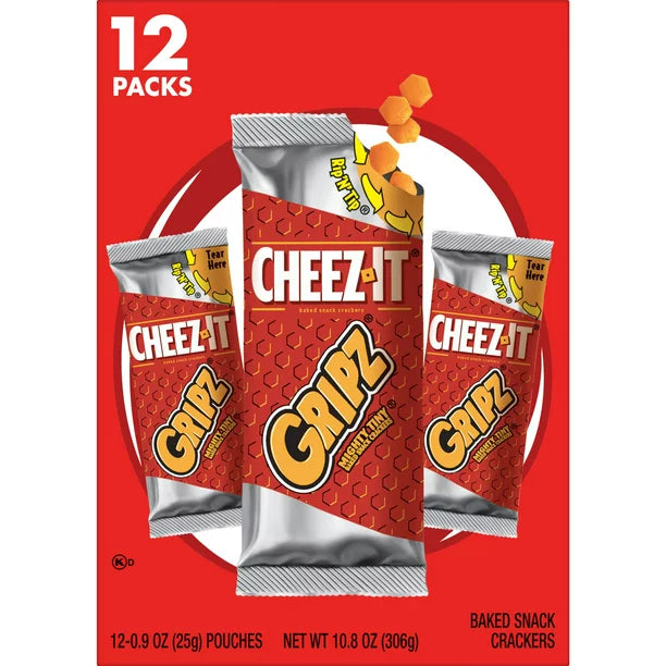 Cheez-it Gripz 12-pack