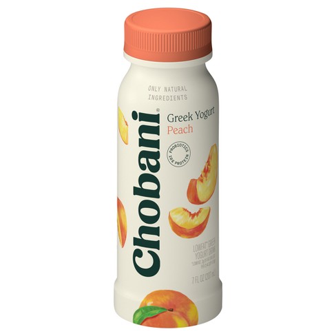 Chobani Greek Yogurt Peach Drink, 7 oz.