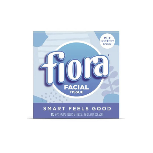 Fiora Facial Tissues 80 ct.