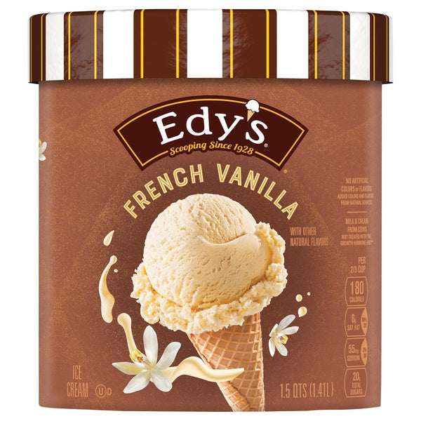 Edy's French Vanilla Ice Cream