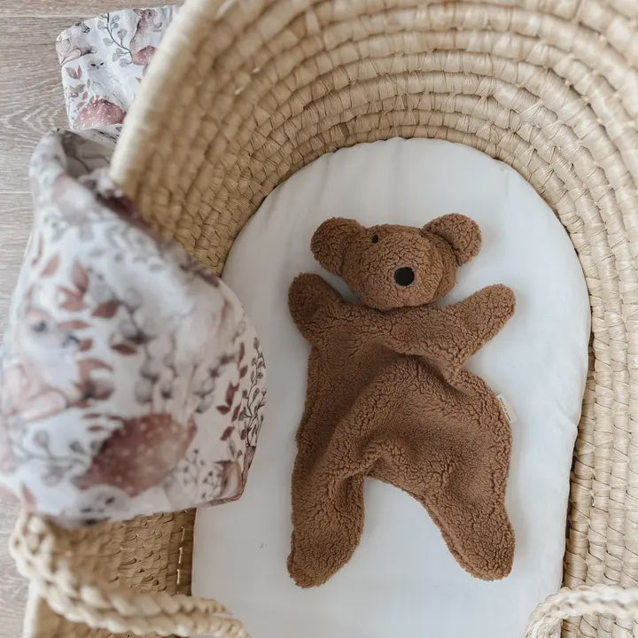 Little Teddy Comforter Toy - Biscuit